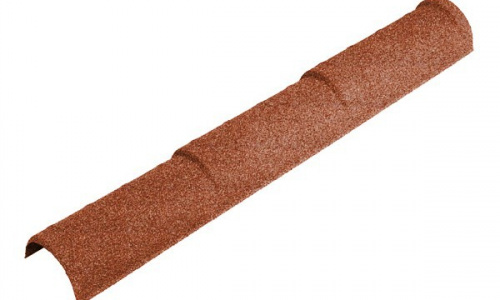 Конек полукруглый тройной