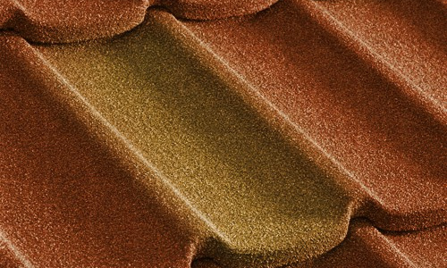 Черепица Metrotile Mistral Терракотово-жёлтый