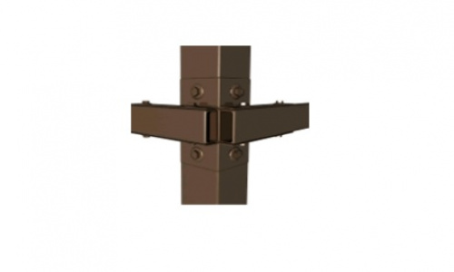 Угловой кронштейн для крепления прожилин к столбам