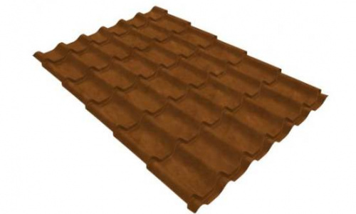 Металлочерепица классик GL 0,5 Safari Twincolor Orange 