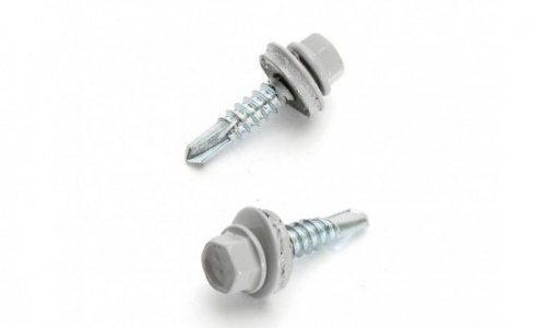 Саморез 5,5х38 RAL 7004