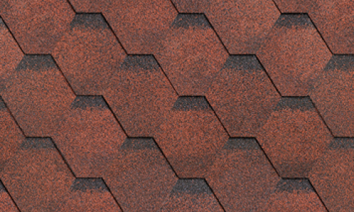 ШИНГЛАС ФИНСКАЯ Соната (красный)