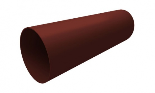 Труба ПВХ 3м шоколад GL