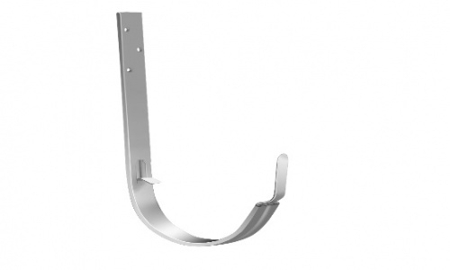 Кронштейн желоба метал. ПВХ белый GL