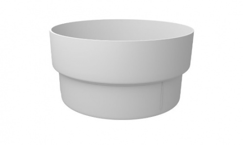 Муфта трубы соед. ПВХ белая GL