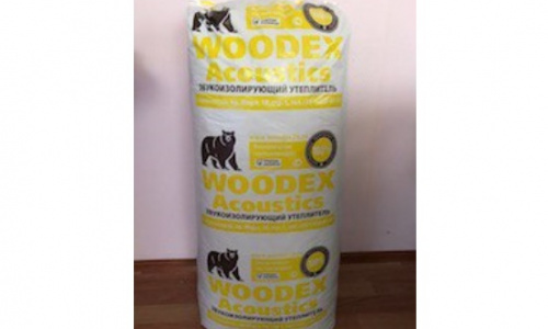Эковата WOODEX Acoustics утеплитель звукоизолирующий