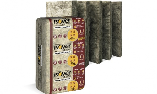 Утеплитель в плитах Изовер Теплые Стены Стронг 50мм, 6 м2, 10 плит 610х1000мм