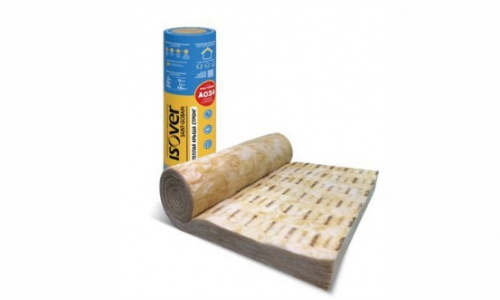 Утеплитель Изовер Теплая Крыша Стронг 150мм, 4.88 м2, 1 длинная плита 1220х4000мм в рулоне