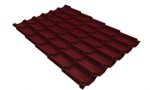 Металлочерепица КМК Супермонтеррей 0,45-ПЭ RAL 3005