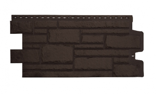 Фасадная панель GL Камелот Classic коричневый