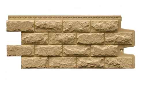 Фасадная панель GL Колотый камень Classic песочный