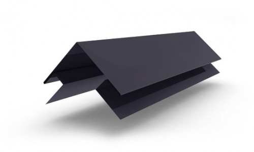 Планка угла наружного сложного 75х75х2000 RAL 7024-0,45