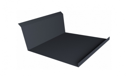 Планка примыкания нижняя 250х122х2000 RAL 7024