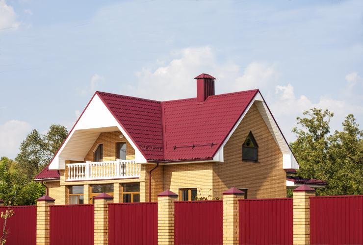 Труба круглая 90мм 3м RAL 3005 GL