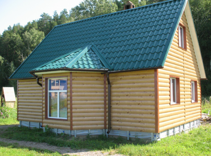 Металлочерепица Супермонтеррей ПЭ-0,4 RAL 5021