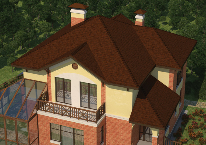 Плитка Ruflex TAB Нуга с миндалем