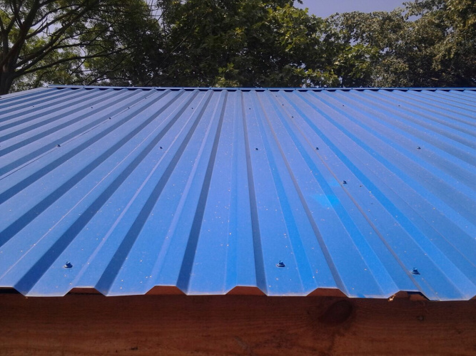 Профнастил Н20-0.5 ПЭ RAL 5005