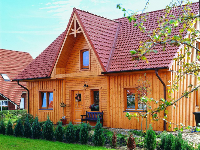 Металлочерепица Супермонтеррей 0,45-ПЭ RAL 3005