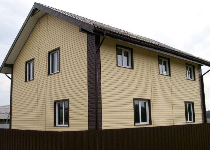 Сайдинг Кор.доска ПЭ-0,5 RAL 1014