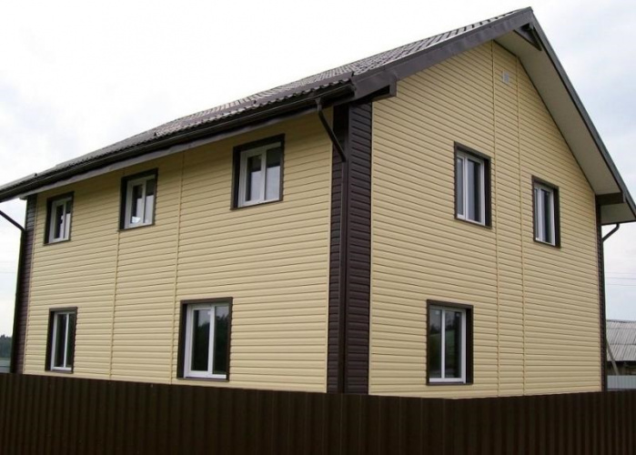 Сайдинг Кор.доска ПЭ-0,4 RAL 1015