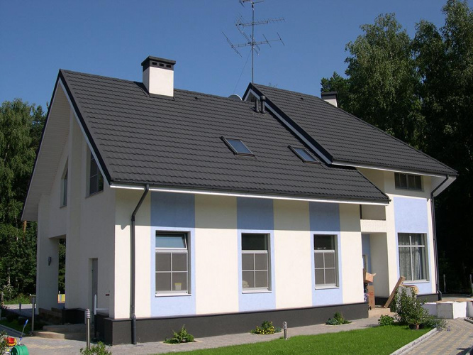 Черепица Metrotile Gallo Сланцевый