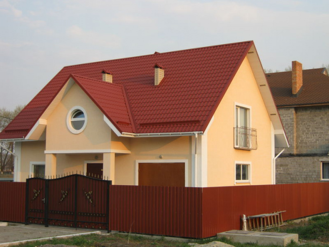 Черепица Metrotile Mistral Красный